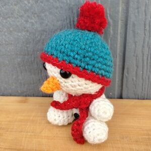 Stuffed Christmas Snowman